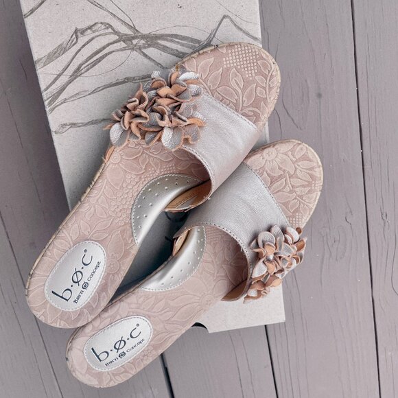 Born Concepts (b.o.c.) Leather Heeled Slides - Picture 5 of 5